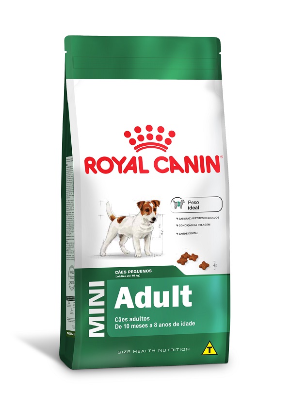 ROYAL CANIN MINI CAES ADULTOS RAÇAS PEQUENAS 1KG