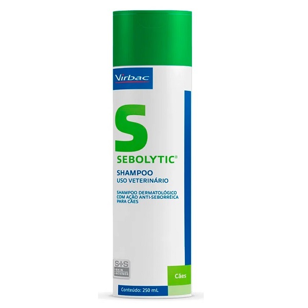 VIRBAC - SHAMPOO DERMATOLÓGICO SEBOLYTIC 250 ML