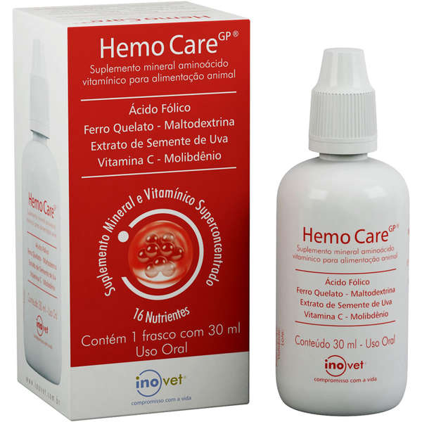 SUPLEMENTO INOVET HEMO CARE GP 15 ML