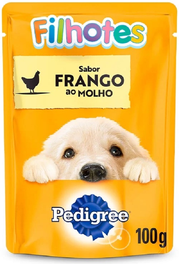 PEDIGREE SACHÊ P/ CÃES FILHOTES FRANGO AO MOLHO 100 G