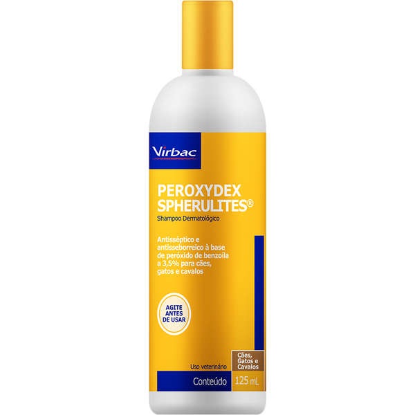 VIRBAC - SHAMPOO DERMATOLÓGICO PEROXYDEX SPHERULITES 125 ML