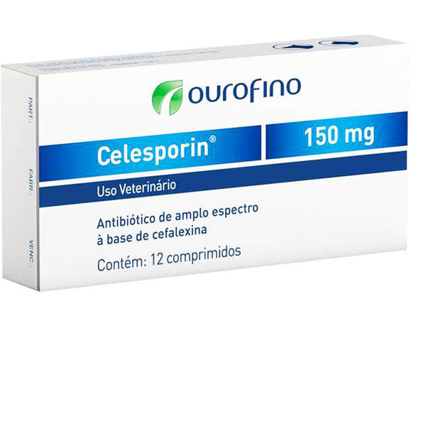 CELESPORIN ANTIBIOTICO 150MG BLISTER 12COMPRIMIDOS