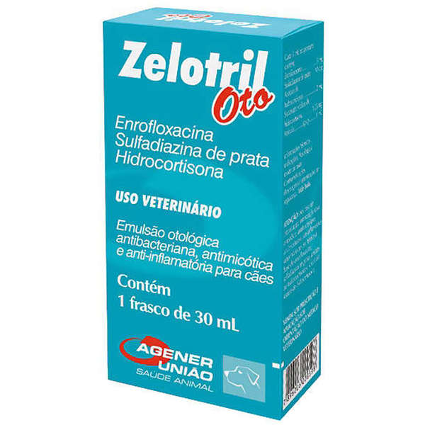 AGENER ZELOTRIL OTO EMULSÃO OTOLÓGICA 30 ML