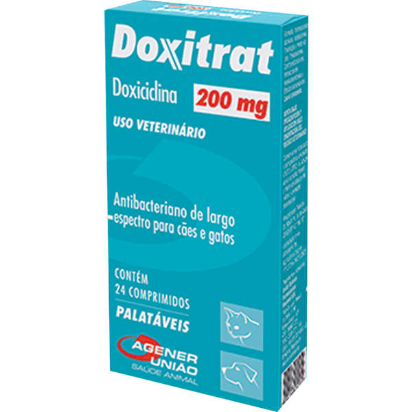 AGENER ANTIBIOTICO DOXITRAT 200 MG C/ 24 COMPRIMIDOS