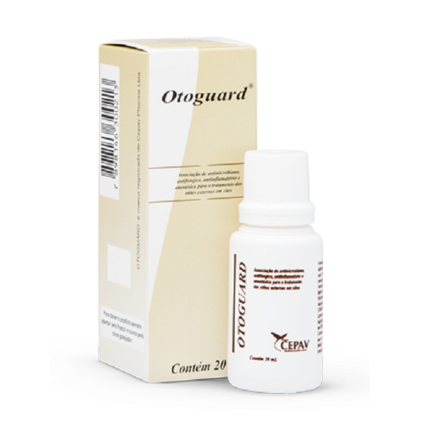 OTOGUARD SOLUÇÃO OTOLOGICA CEPAV 20 ML