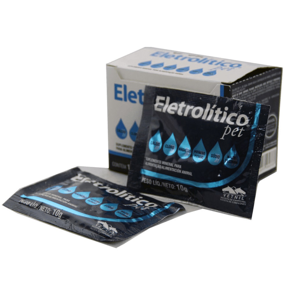 SUPLEMENTO MINERAL ELETROLITICO SACHÊ 10 G