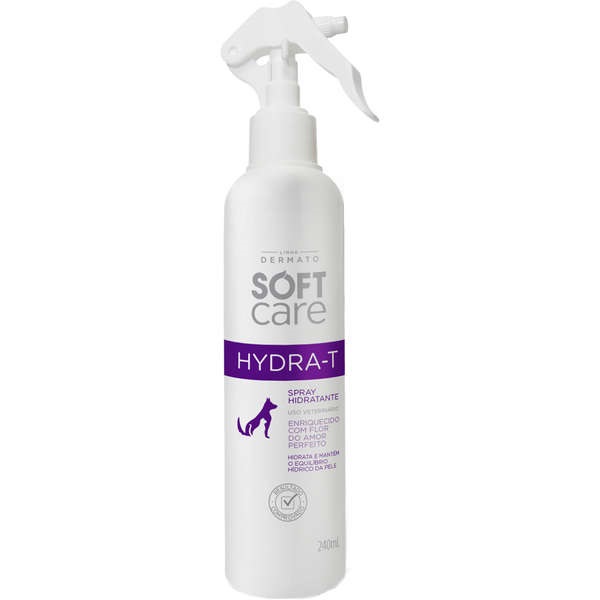 SOFT CARE HIDRATANTE HYDRAT-T P/ CÃES E GATOS 240 ML