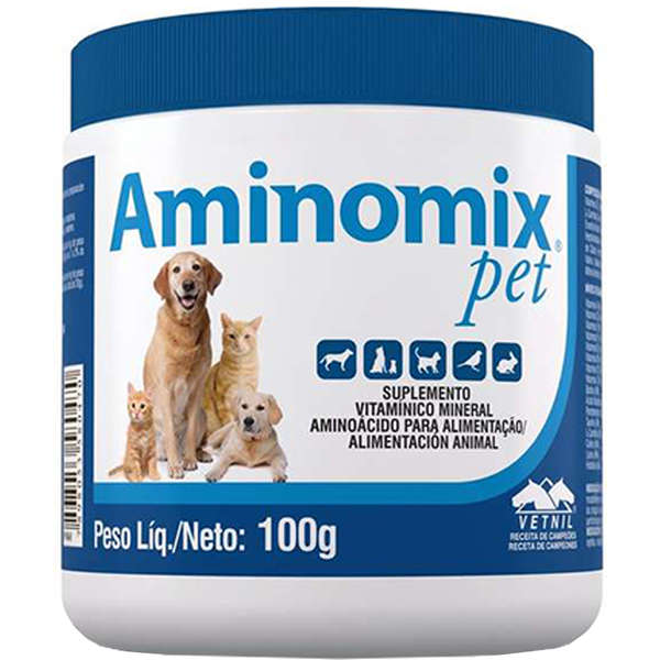 SUPLEMENTO VETNIL AMINOMIX PET 100 G