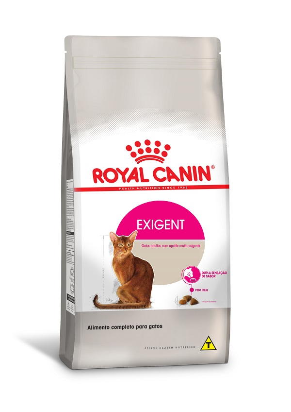 RAÇÃO ROYAL CANIN EXIGENT CAT ADULTO P/ GATOS COM PALADAR EXIGENTE 7,5 KG