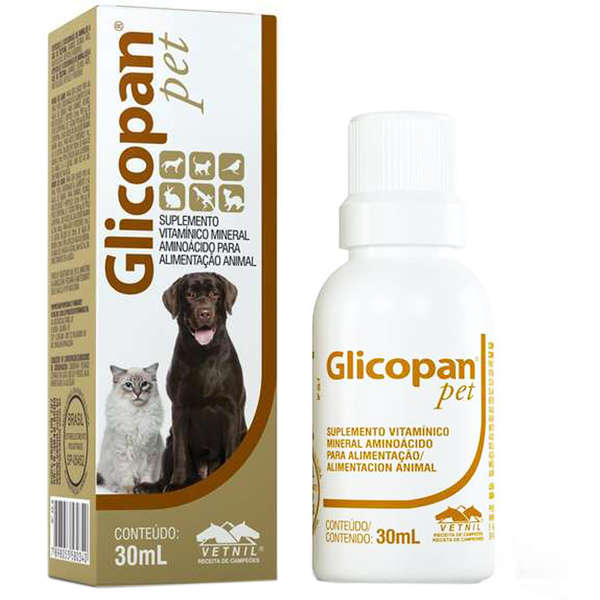 SUPLEMENTO VETNIL GLICOPAN CAES E GATOS 30ML