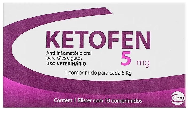 ANTI-INFLAMATÓRIO MERIAL KETOFEN 5 MG C/ 10 COMPRIMIDOS