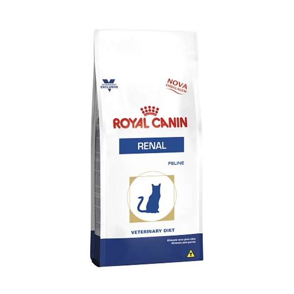 ROYAL CANIN FELINE VETERINARY DIET RENAL P/ GATOS 500 G