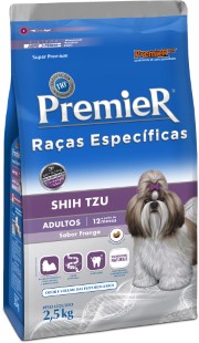 PREMIER RAÇAS ESPECIFICAS SHIH TZU ADULTO FRANGO 2,5 KG