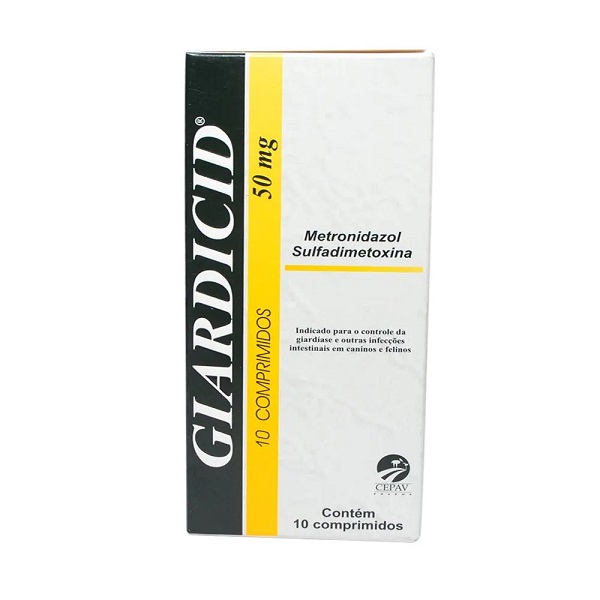 GIARDICID 50 MG CEPAV C/10 COMPRIMIDOS