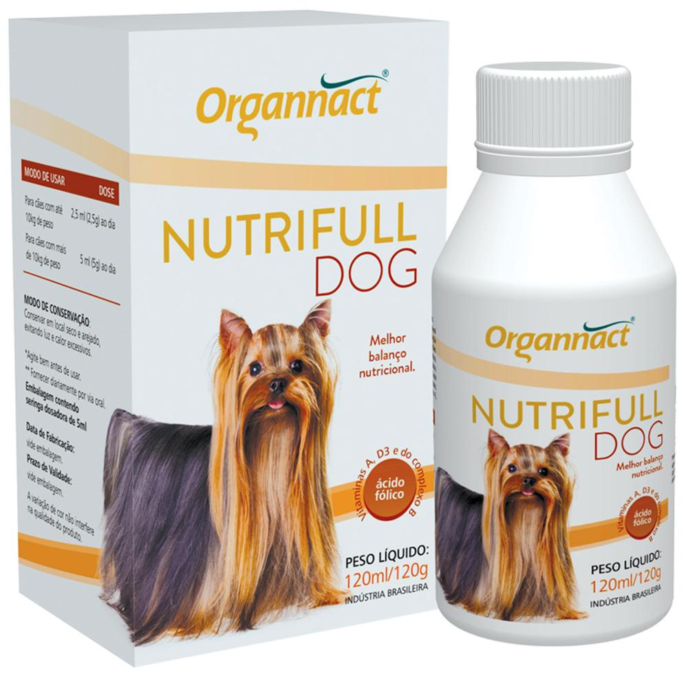 ORGANNACT SUPLEMENTO NUTRIFULL DOG 120 ML