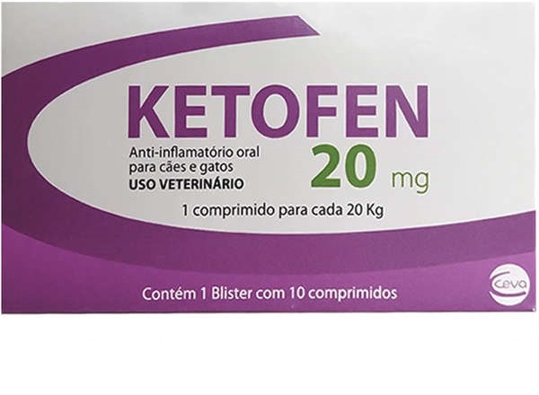 ANTI-INFLAMATÓRIO MERIAL KETOFEN 20 MG C/ 10 COMPRIMIDOS