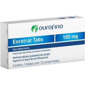 ENROTRAT TABS 100MG BLISTER 10 COMPRIMIDOS