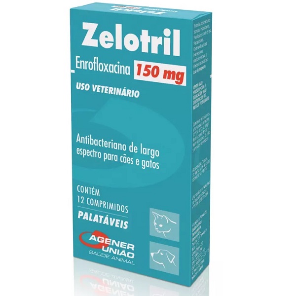 AGENER ANTIBACTERIANO ZELOTRIL 150 MG C/ 12 COMPRIMIDOS