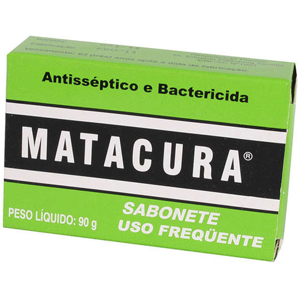 SABONETE ANTISSEPTICO E BACTERICIDA MATACURA 90 G