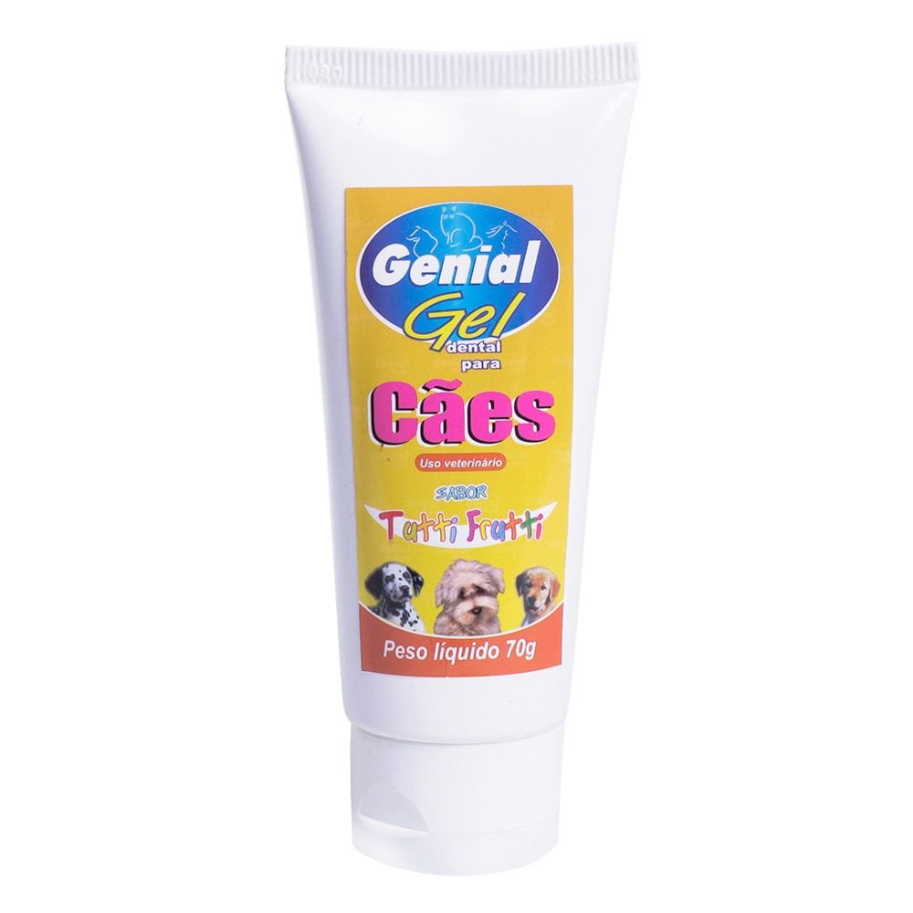 GEL DENTAL GENIAL TUTTI FRUTTI 70 G