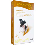 ANTIPARASITÁRIO ZOETIS REVOLUTION 12% / 0,50 ML / 60 MG PARA CÃES DE 5 A 10 KG C/ 1 PIPETA