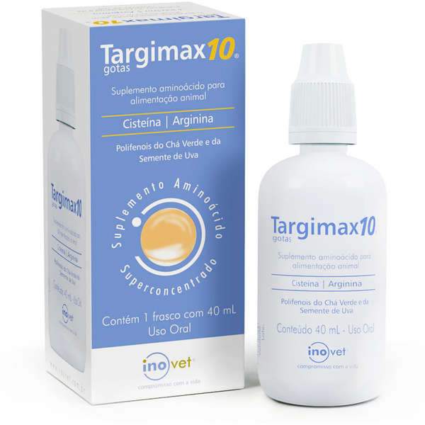 SUPLEMENTO INOVET TARGIMAX 10 - 40 ML