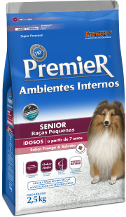 PREMIER AMBIENTES INTERNOS CÃES SENIOR 2,5 KG