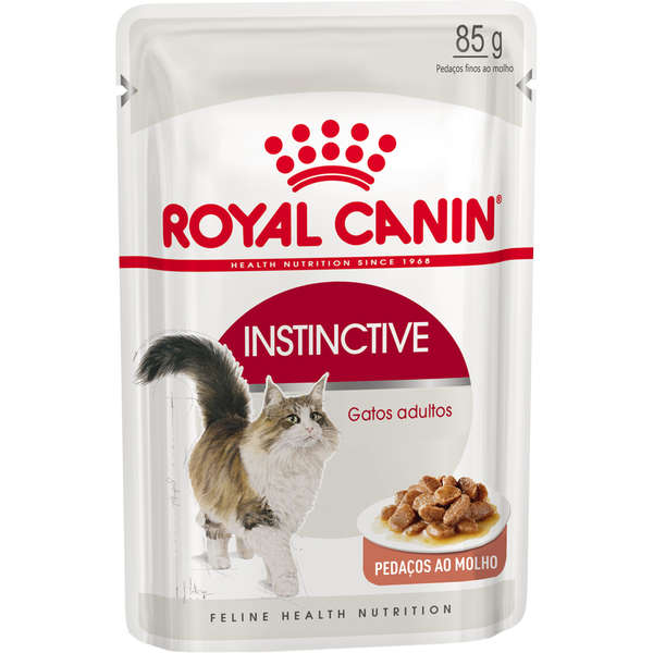 ROYAL CANIN SACHÊ P/ GATOS ADULTOS INSTINCTIVE 85 G