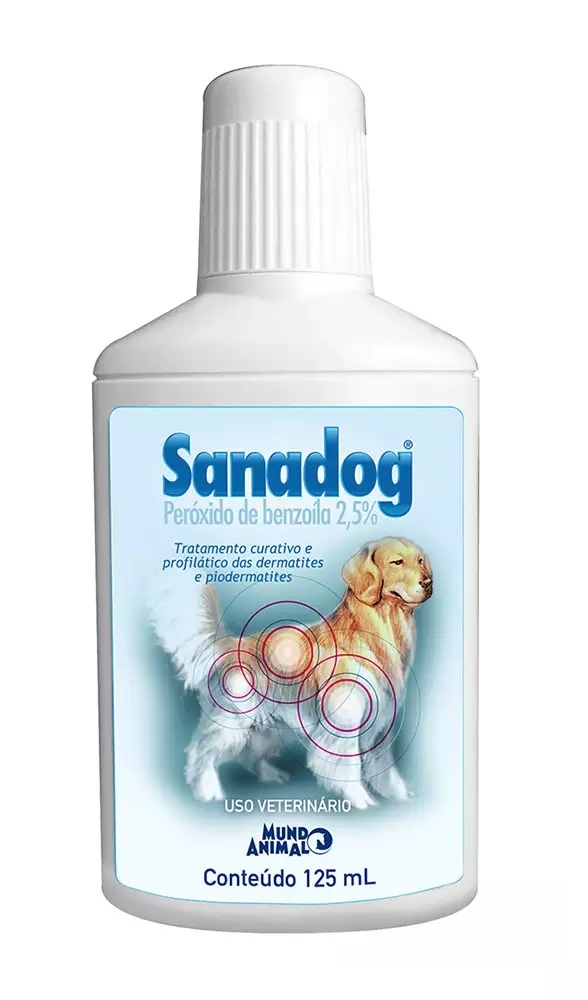 SHAMPOO MUNDO ANIMAL SANADOG 125 ML