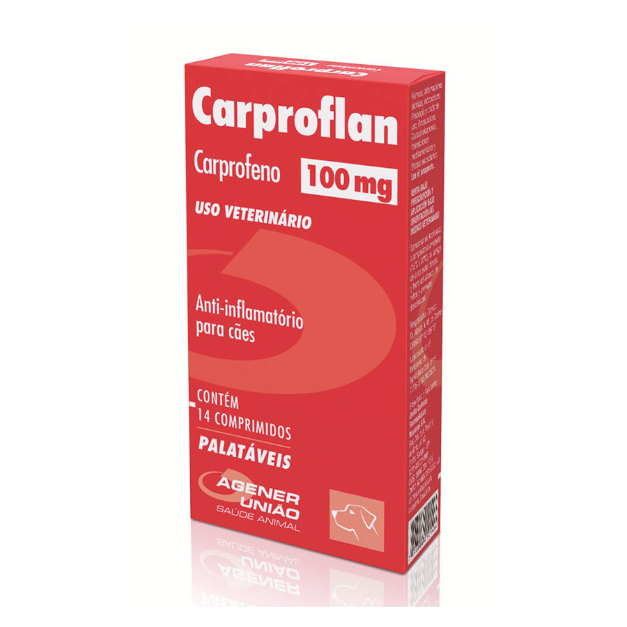 AGENER ANTI-INFLAMATORIO CARPROFLAN 100 MG C/ 14 COMPRIMIDOS