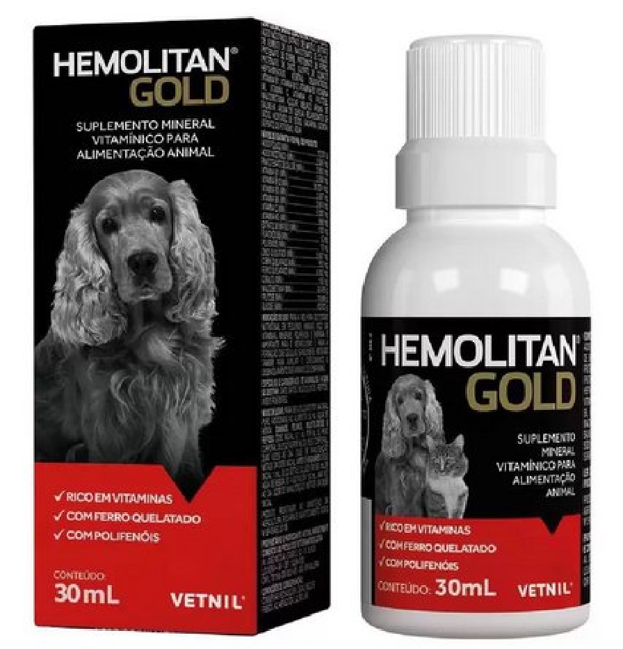 SUPLEMENTO VETNIL HEMOLITAN GOLD 30 ML