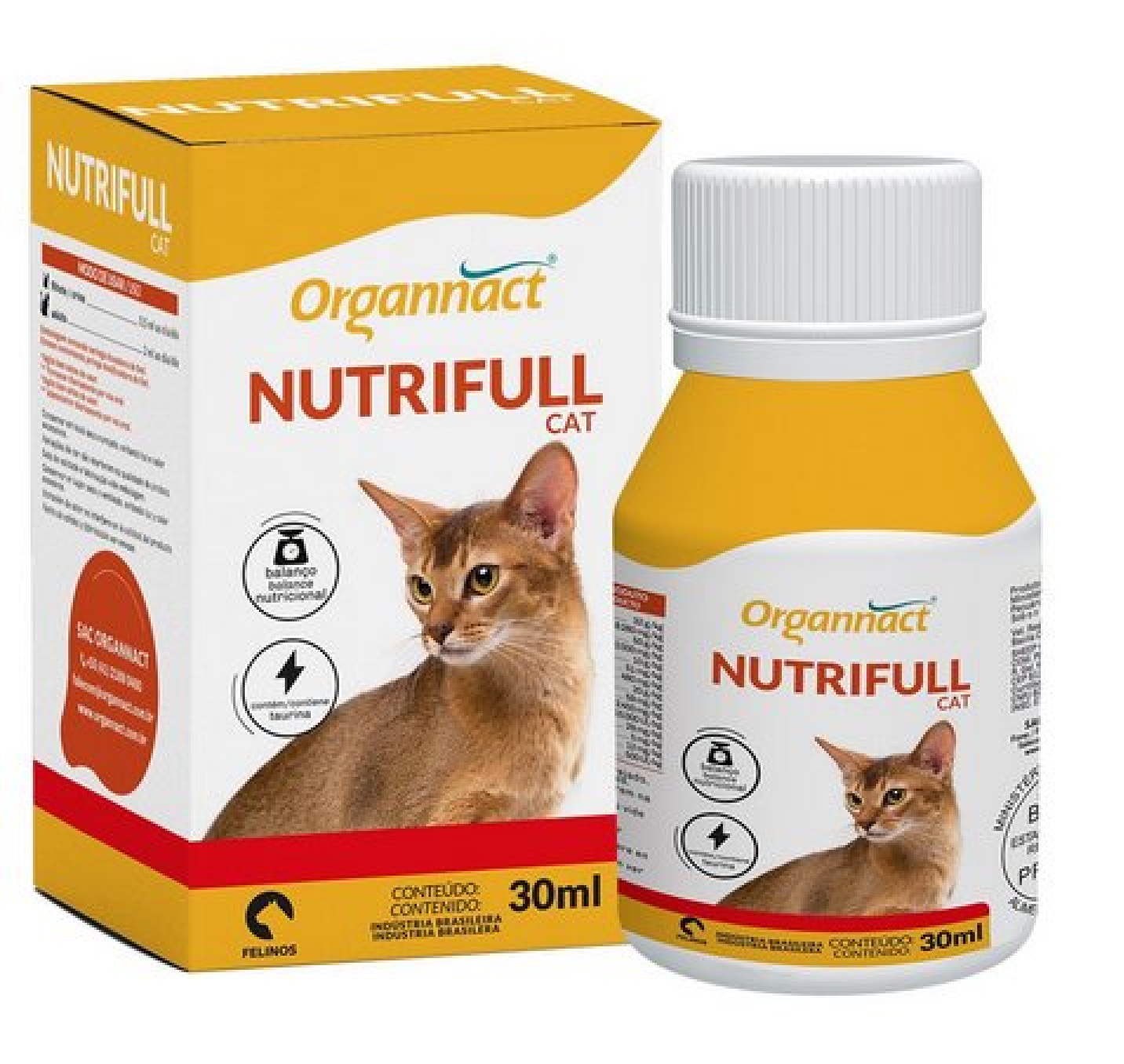 ORGANNACT SUPLEMENTO NUTRIFULL CAT 30 ML