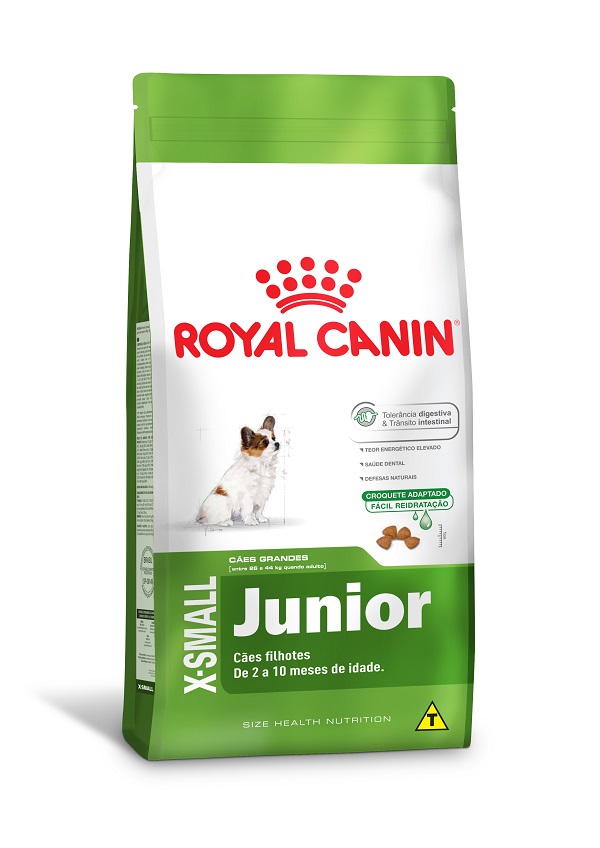 ROYAL CANIN X-SMALL JUNIOR CAES FILHOTES 1KG