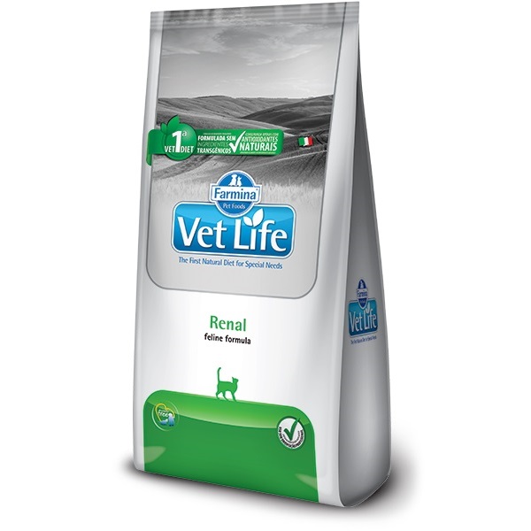 VET LIFE NATURAL FELINE RENAL P/ GATOS ADULTOS 2 KG