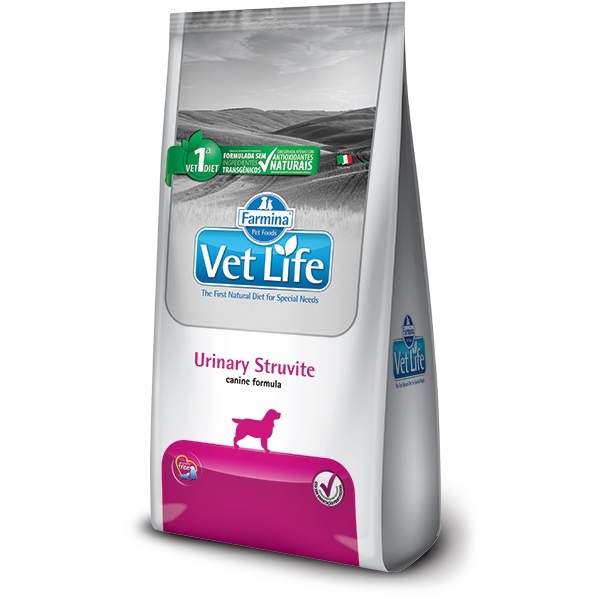 VET LIFE NATURAL CANINE URINARY STRUVITE P/ CÃES ADULTOS 10,1 KG