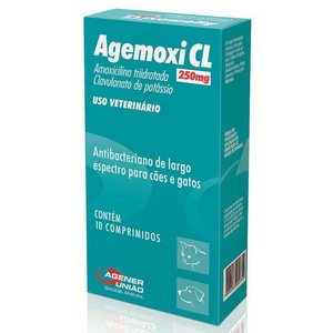 AGENER ANTIBIOTICO AGEMOXI CL 250 MG C/ 10 COMPRIMIDOS