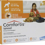 COMFORTIS 270MG ELANCO P/ CÃES 4,5 KG A 9 KG E GATOS 2,8 A 5,4 KG (***)