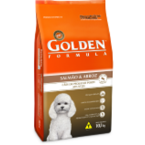 GOLDEN FÓRMULA CÃES ADULTOS MINI BITS SALMÃO E ARROZ 10,1 KG
