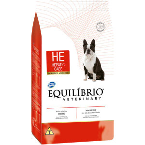 EQUILÍBRIO VETERINARY HE HEPATIC P/ CÃES ADULTOS 2 KG (F-2)