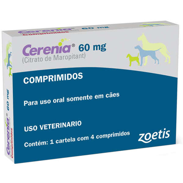 CERENIA 60 MG C/ 4 COMPRIMIDOS