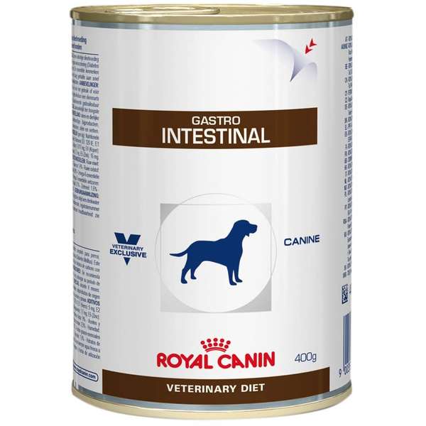 ROYAL CANIN LATA CANINE VETERINARY DIET GASTRO INTESTINAL WET 400 G