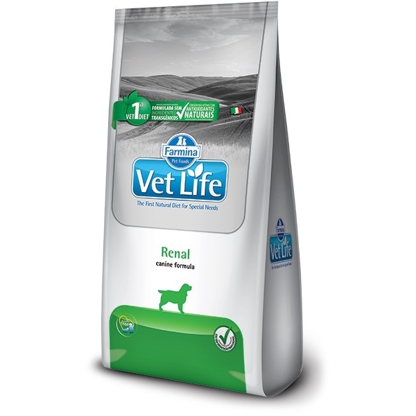 VET LIFE NATURAL CANINE RENAL P/ CÃES ADULTOS 10,1 KG