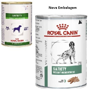 ROYAL CANIN LATA CANINE VETERINARY DIET SATIETY SUPPORT WET PARA CÃES 410 G