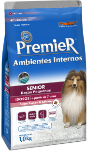 PREMIER AMBIENTES INTERNOS CÃES SENIOR 1 KG