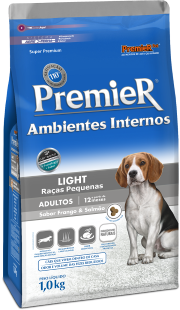 PREMIER AMBIENTES INTERNOS CÃES ADULTOS LIGHT 1 KG