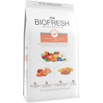 BIOFRESH MIX DE CARNE FRUTAS LEGUMES E ERVAS CÃES CASTRADOS RAÇAS PEQUENAS E MINI 1 KG