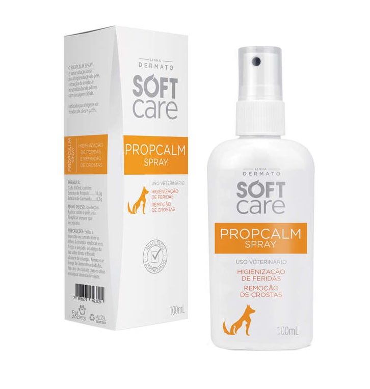 SOFT CARE PROPCALM SPRAY PARA HIGIENIZAÇÃO DE FERIDAS 100 ML(***)