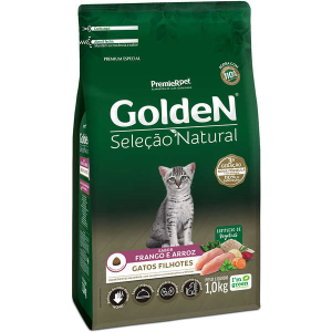 GOLDEN SELEÇAO NATURAL GATOS FILHOTES 1KG