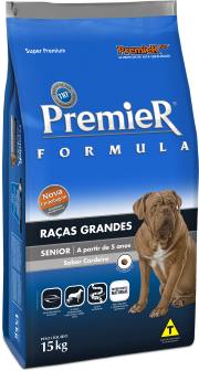 PREMIER FORMULA CÃES ADULTOS RAÇAS GRANDES SENIOR CORDEIRO 15 KG