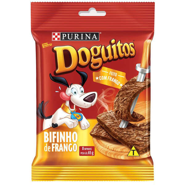 PETISCO DOGUITOS BIFINHO FRANGO 65G